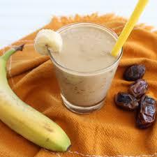 Majoon Banana and Date Smoothie